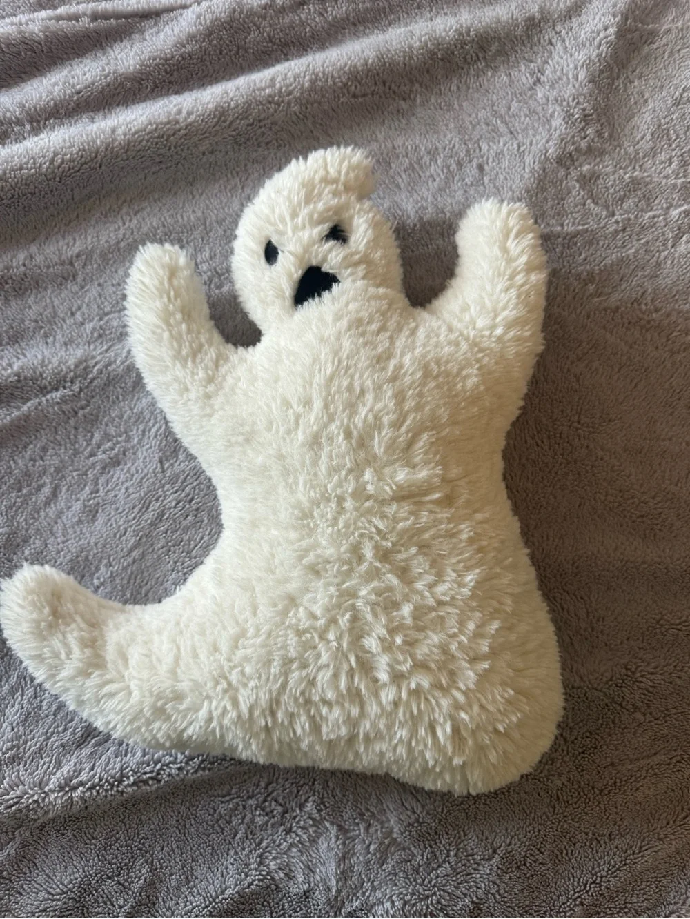 Pottery barn Cream Ghost Pillow